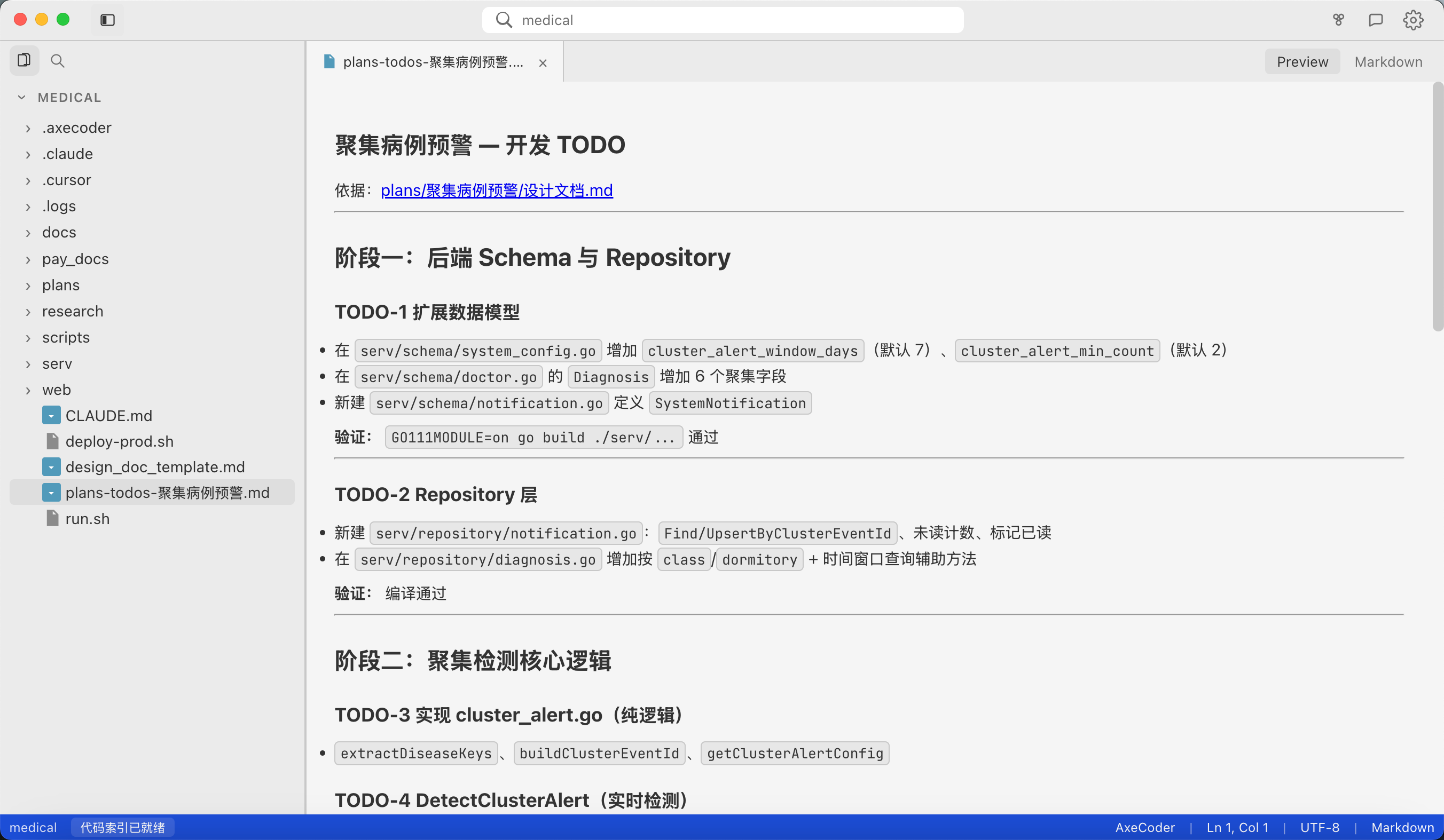 AxeCoder 开发计划文档